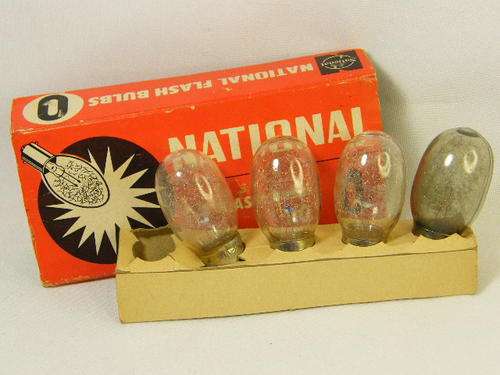 National no O flashbulbs - 4 in pack - as per photo