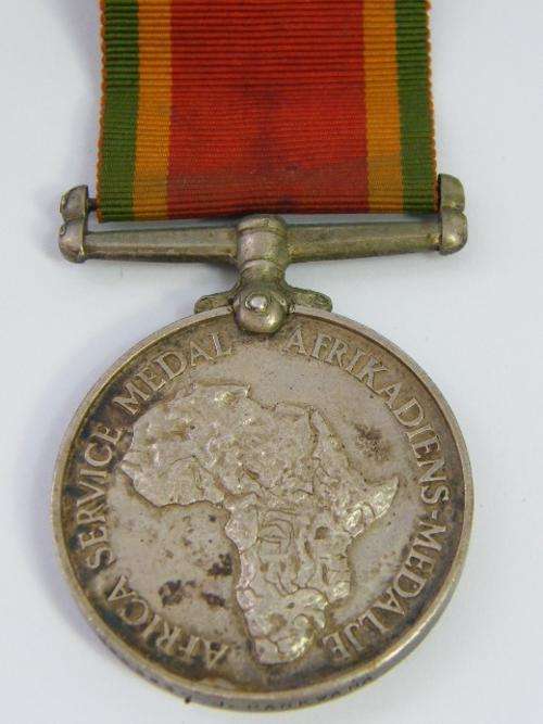 WW2 Africa service medal issued to C288230 J Rankwana- as per photo