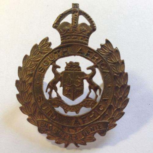 South Africa Engineers corps cap badge