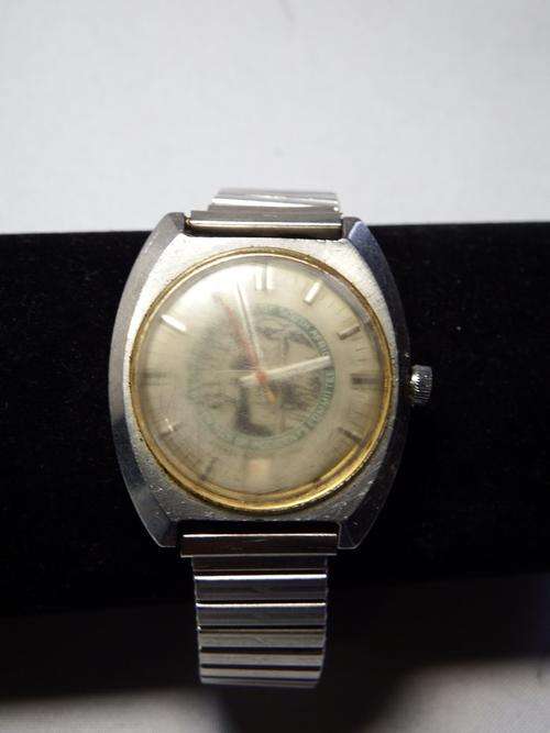 Vintage Ernest Borel Chamber of Mines of South Africa Automatic watch - Runs too fast, crown loose