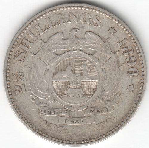 1896 ZAR Kruger half crown - as per photo