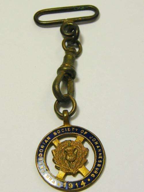 1914 The Caledonian society of Johannesburg medallion - @ Crazy R1 start