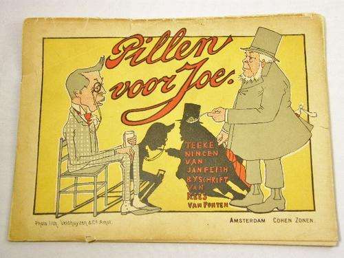 Boer Propaganda poetry book - Pillen voor Joe - cover torn - as per photo