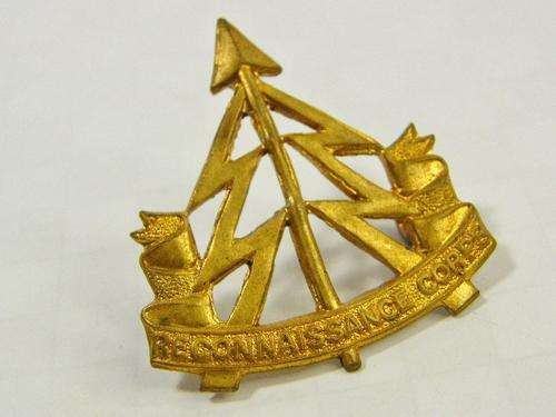 British Reconnaissance corps cap badge - as per photo