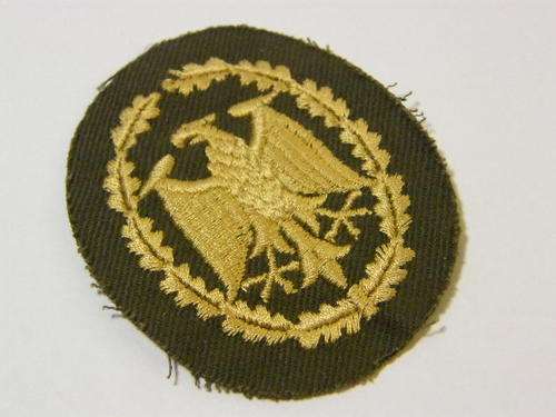 West German Bundeswehr military proficiency badge - as per photo