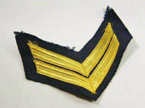 SA Air Force corporal rank badge for mess dress - as per photo