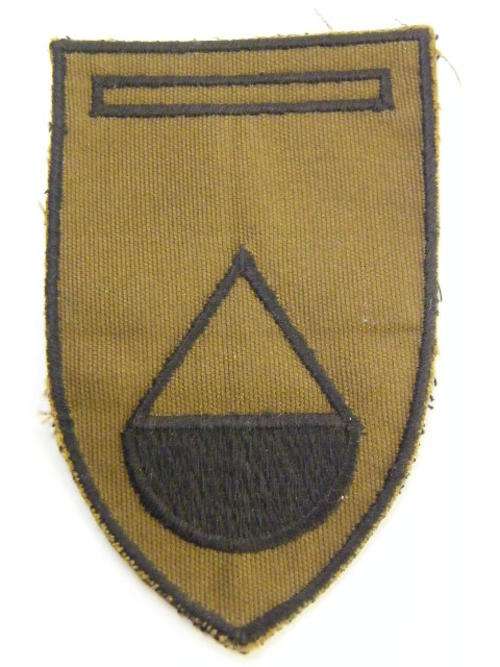 44 Para Delta company cloth shoulder flash with no affiliation bar - as per photo