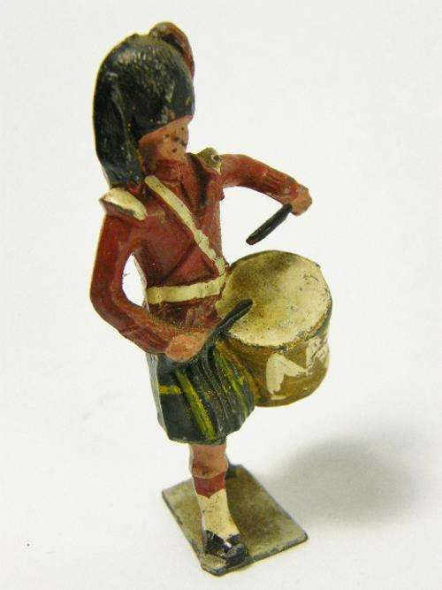 Vintage Scottish lead drummer soldier - as per photo