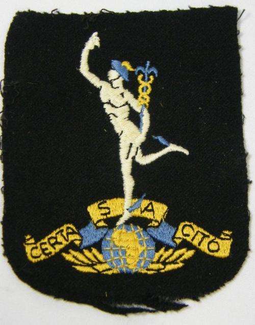 South African signal corps blazer badge - as per photo