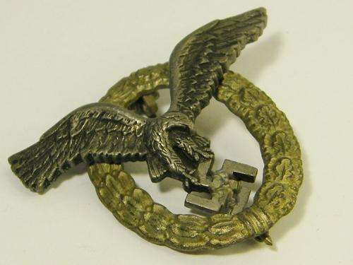German Air Force cap badge - SOG mark - souvenir of Germany - as per photo