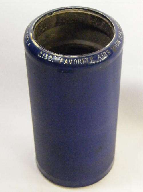 Edison Blue Amberol phonograph record # 2132 Favorite Airs from Rob Roy by Edison Light Opera Co.