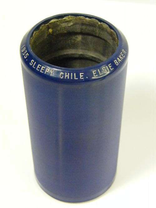 Edison Blue Amberol phonograph record # 1935 Sleepy Chile by Elsie Baker - as per photo