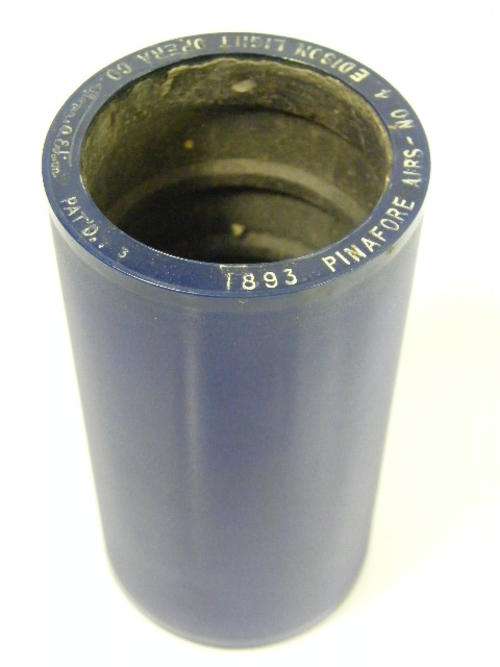 Edison Blue phonograph record # 1893 Pinafore Airs No. 4 by Edison Light Opera Co. as per photo