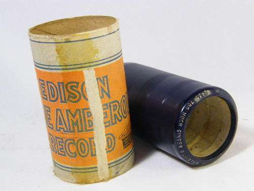 Edison Blue Amberol phonograph record # 2435 Too much Ginger by One-Step band - carton sleeve incl.