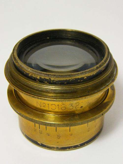 Antique G Rodenstock Doppel - Anastigmat Eurynar 1:5.4 F21 cm lens for large format camera