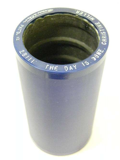 Edison Blue phonograph record # 28111 The day is gone by Christine Miller - as per photo