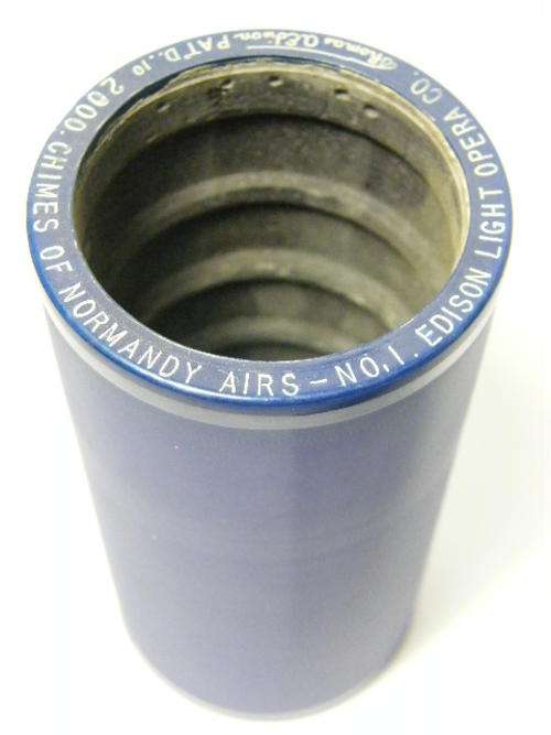 Edison Blue Amberol phonograph record # 2000 Chimes of Normandy Airs No 1 by Edison Light opera Co.