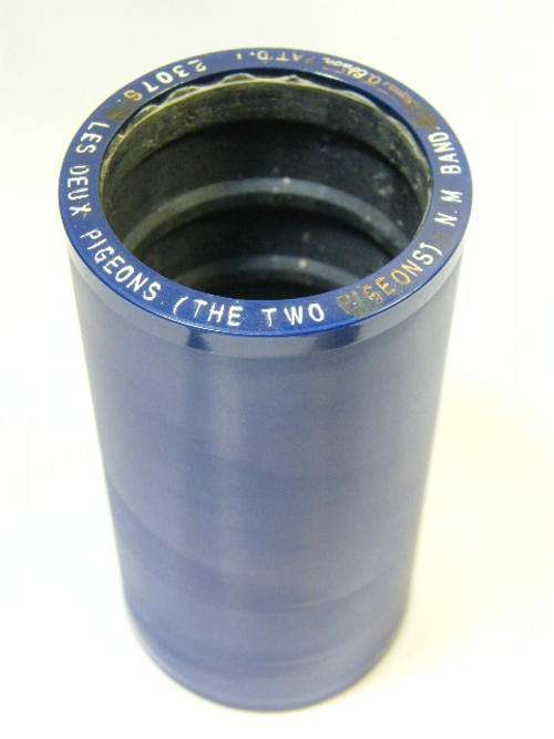 Edison Blue phonograph record # 23076 Les deux Pigeons ( the two pigeons ) by NM Band - as per photo