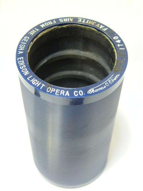 Edison Blue phonograph record # 1740 Favorite Airs from the Geisha by Edison Light Opera Co.