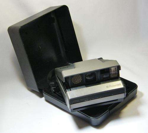 Vintage Polaroid Image system camera in original hard case - as per photo