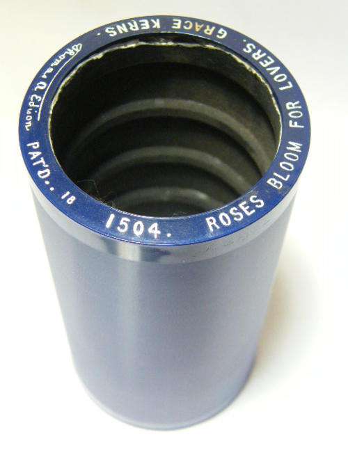 Edison Blue phonograph record # 1504 Roses Bloom for lovers by Grace Kerns - as per photo