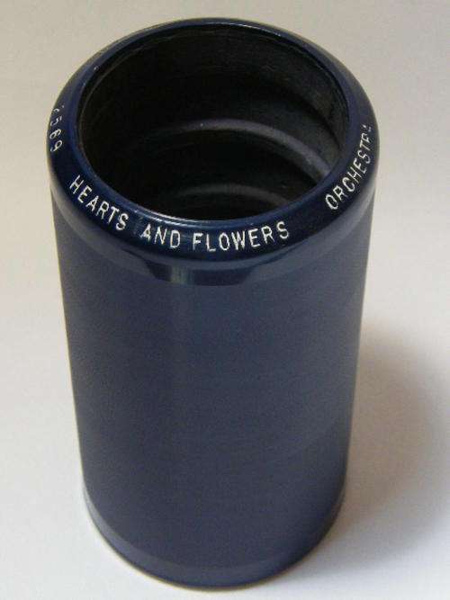 Edison Blue Amberol phonograph record # 2569 Hearts and flowers orchestra - as per photo