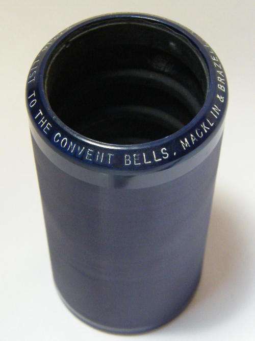 Edison Blue Amberol phonograph record # 23314 List to the Convent Bells by Macklin and Beazell