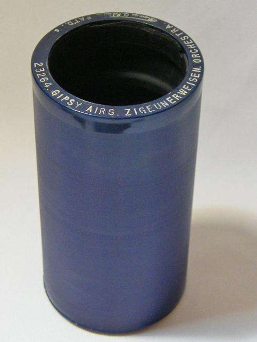 Edison Blue phonograph record # 23264 Gipsy Airs - Zigeunerweisen Orchestra - as per photo