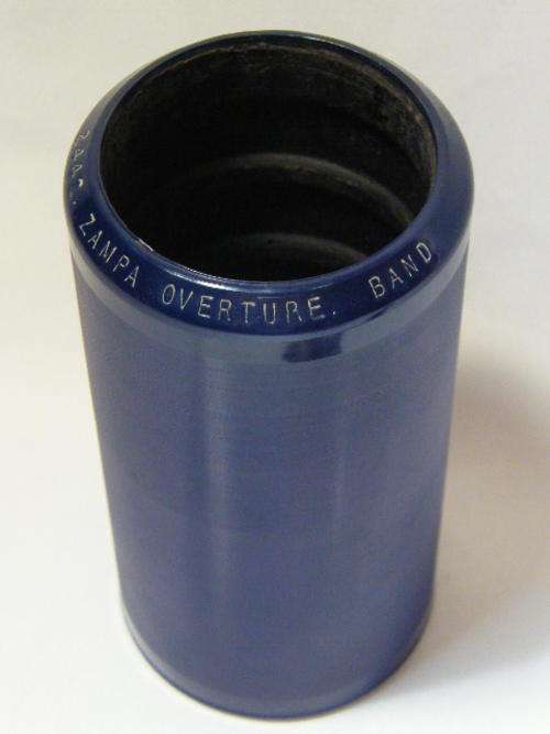 Edison Blue Amberol phonograph record # 2442 Zampa Overture band - as per photo