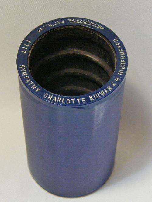 Edison Blue phonograph record # 1717 Sympathy by Charlotte Kirwan and H Hindermeyer - as per photo