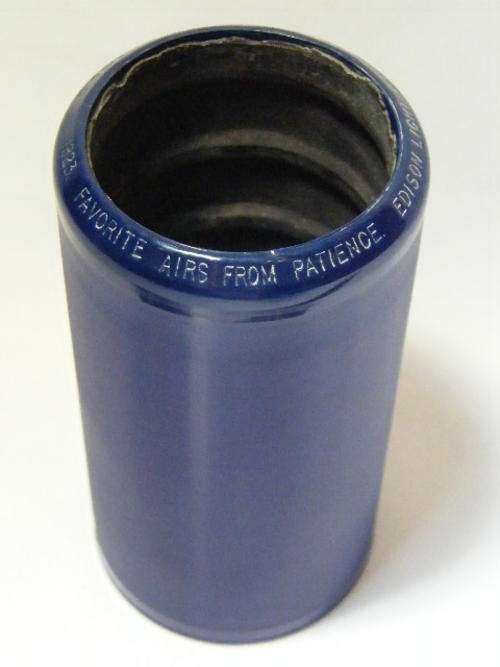 Edison Blue Amberol phonograph record # 1823 Favorite Airs from Patience by Edison Light opera Co.