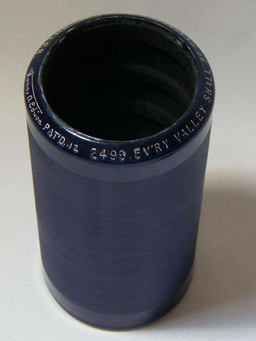 Edison Blue Amberol phonograph record # 2499 Ev`ry Valley shall be exalted `Messiah` Miller