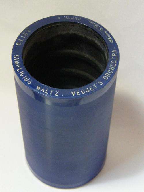 Edison Blue phonograph record # 28170 Simplicius Waltz by Vecsey orchestra - as per photo