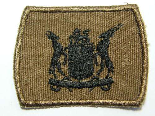 SA Army sergeant major warrant officer class 2 rank badge - embroidered - as per photo
