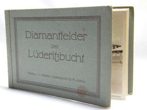 Diamantfelder bei Luderitzbucht postcard booklet with 10 postcards - 1st one loose - very scarce