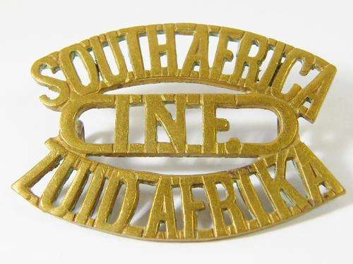 WW1 South African Infantry shoulder title - 1915-1919 - as per photo