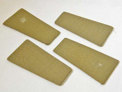 Lot of 4 SA Army blank epaulettes - as per photo