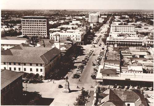 1961 Photo of main Street in Bulawayo - as per photo