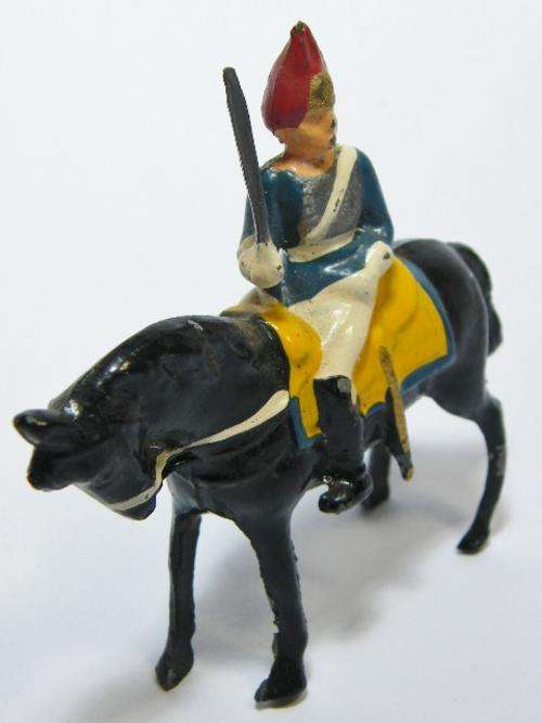 Vintage Charbens lead soldier cavalryman - made in England - as per photo