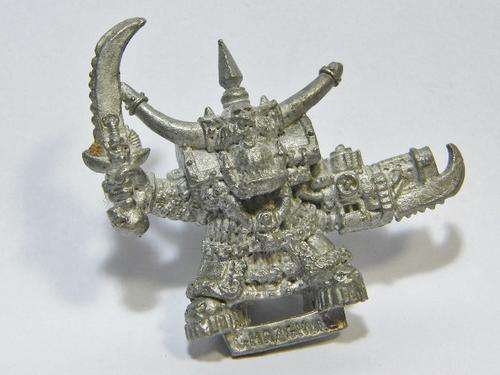 Ghazghkull warboss metal figurine - as per photo