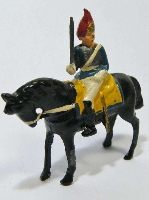Vintage Charbens lead soldier cavalryman - made in England - as per photo