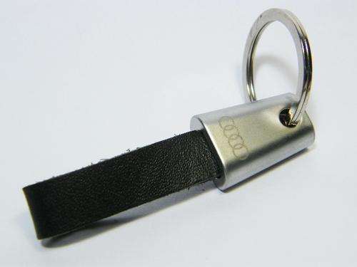 AUDI key chain with leather piece - as per photo