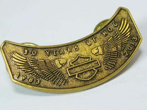 30 Years of HOG 1983 - 2013 pin badge - Harley Owners Group