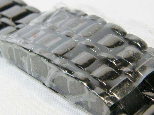 Digital fashion bracelet watch red led display - charcoal colour - as per photo