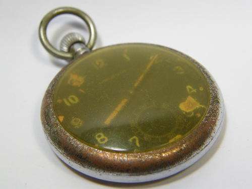 Vintage Marvin pocketwatch with some cosmetic damage - not working - as per photo