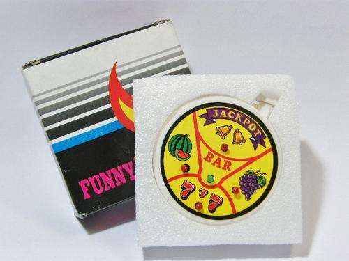 Vintage Jackpot funny lighter with lights & sound in original box - lighter is working but lights no