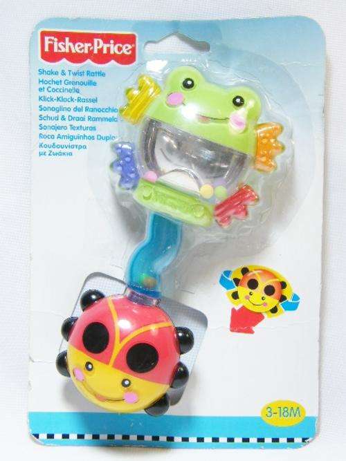Fisher-Price shake and twist rattle from 3 to 18 months