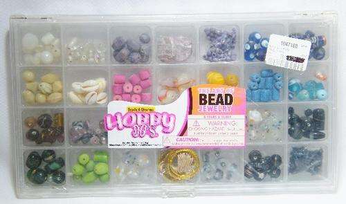 Beads & charms hobby Do's jewellery making kit - as per photo