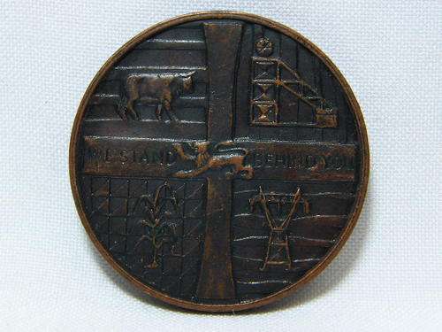 1965 Rhodesian Independence medallion - as per photo