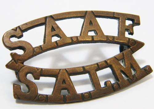 SA Air force shoulder title - as per photo
